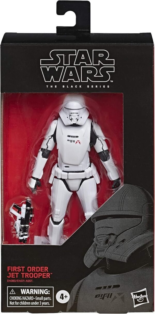 Star Wars The Black Series First Order Jet Trooper Toy 6-inch Scale