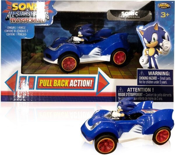 Sonic All Stars Racing Pull Back Action - Sonic Kit