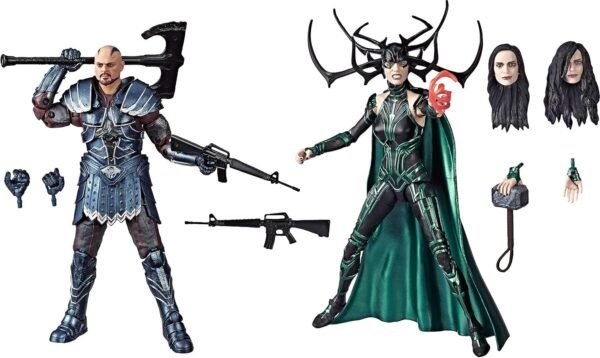 Marvel Legends Series Thor Ragnarok 6-Scale Movie-Inspired Skurge & Marvels Hela Collectible