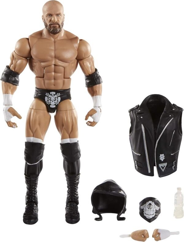 WWE Triple H Elite Collection Action Figure Kit Toy Fun