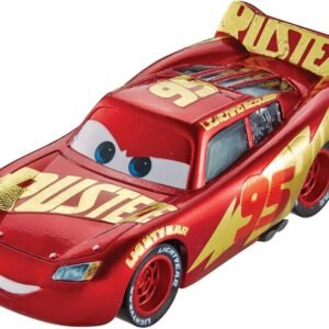 Disney Pixar Cars Die-Cast Lightningt Mcqueen With Wrap Vehicle Kit
