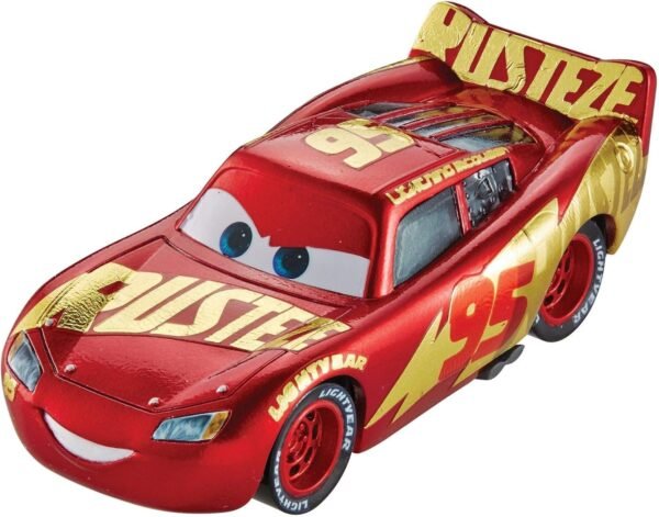 Disney Pixar Cars Die-Cast Lightningt Mcqueen With Wrap Vehicle Kit