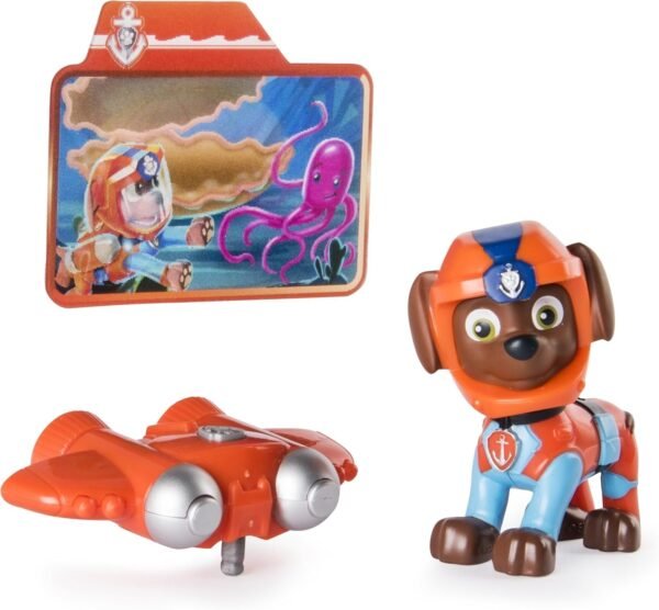 Paw Patrol Sea Patrol Light Up Zuma with Pup Pack and Mission