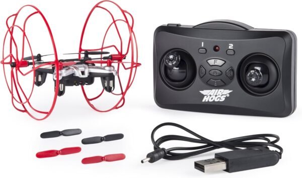 Air Hogs - Hyper Stunt Drone - Unstoppable Micro RC Drone -
