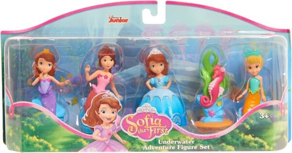 Disney Sofia The First Royal Friends Mermaid Figure Set Kit