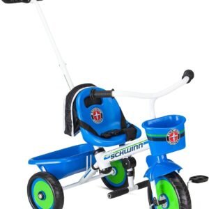 Schwinn Roadster Kids Tricycle, Easy Steer Tricycle, Blue Kit Toy