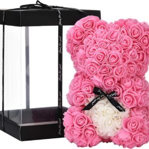 Rose Bear Hand Made Teddy Bear Rose Bear Rose Teddy Bear -