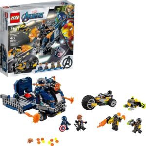 LEGO Marvel Avengers Truck Take-Down 76143 Captain America and Hawkeye Superhero Action,