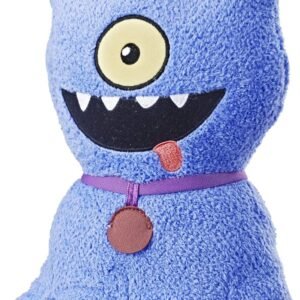 UGLYDOLLS Feature Sounds Ugly Dog, Stuffed Plush Toy That Talks, 9.5 Tall