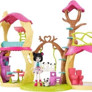 Enchantimals Panda Tree House Play Set with Doll and Panda Amazon Exclusive