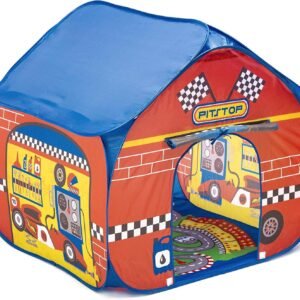 Fun2Give Pop-It-Up Pit Stop Tent with Race Mat Playhouse Kit