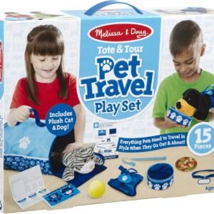 Melissa & Doug Tote & Tour Pet Travel Play Set