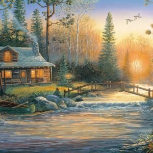 Mystic Hour 100 Piece Jigsaw Puzzle by SunsOut Kit Toy