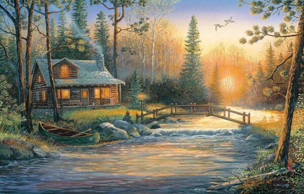Mystic Hour 100 Piece Jigsaw Puzzle by SunsOut Kit Toy