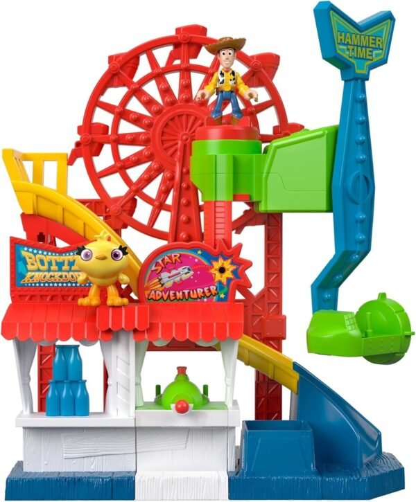 Fisher-Price Disney Pixar Toy Story 4 Carnival Playset Kit Fun