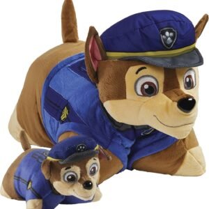 Pillow Pets Nickelodeon Paw Patrol Chase Set, 16 Chase 5 Chase Mini,
