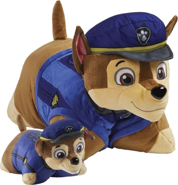 Pillow Pets Nickelodeon Paw Patrol Chase Set, 16 Chase 5 Chase Mini,