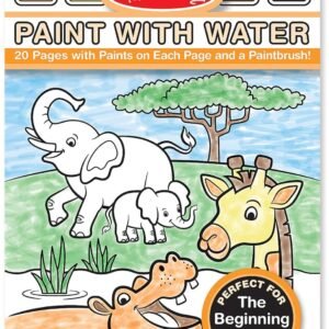 Melissa & Doug Paint with Water - Safari Kit Toy