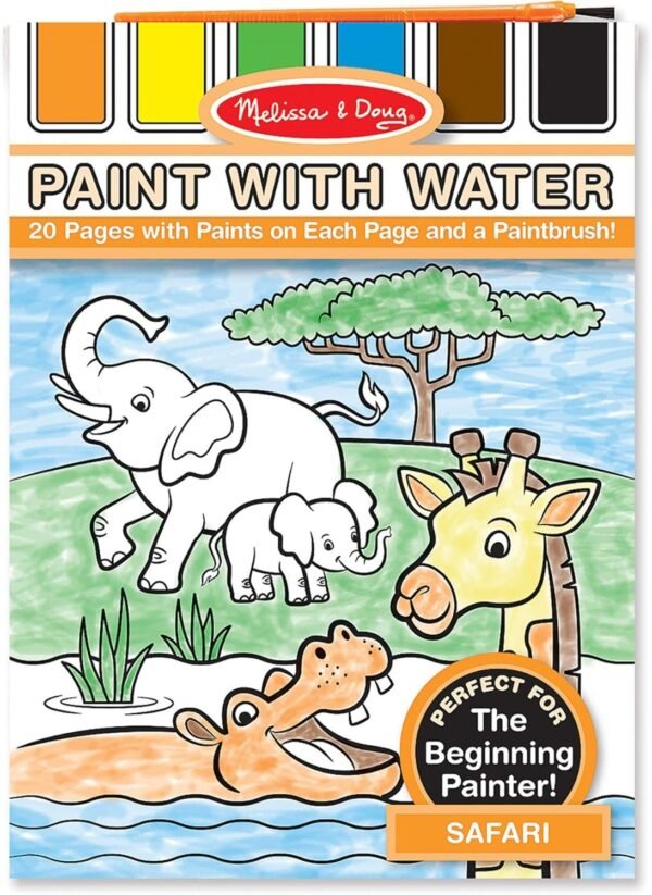 Melissa & Doug Paint with Water - Safari Kit Toy