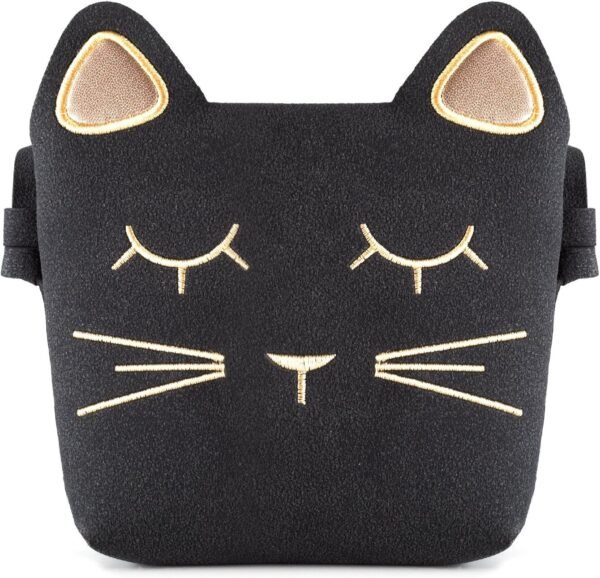 Deoot Little Girls Purses Black Cute Cat Shoulder Crossbody Bag for Kids,Toddler,Girls