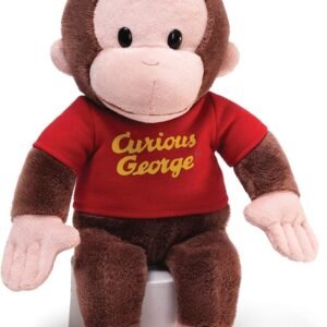 GUND Curious George Stuffed Animal Plush, 12 Kit Toy Fun