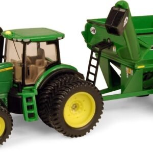 ERTL John Deere 8320R Tractor With J & M Grain Cart 164
