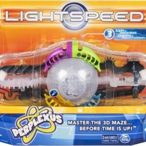 Perplexus Light Speed Game, 3D Brain Teaser Maze with Lights and Sounds
