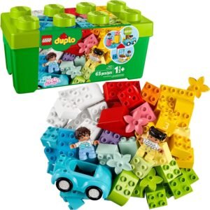 LEGO DUPLO Classic Brick Box 10913 First LEGO Set with Storage Box,