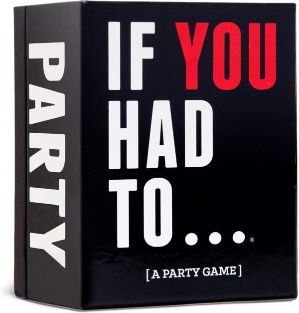 If You Had To A Party Game Kit Toy Fun