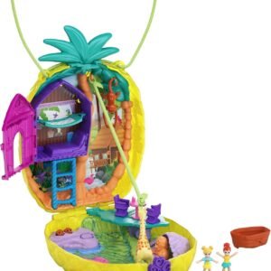 Polly Pocket Polly & Lila Tropicool Pineapple Wearable Purse Compact