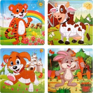 Toddler Puzzles Wooden Jigsaw Puzzles for Toddlers Age 2-5 Year Old 20