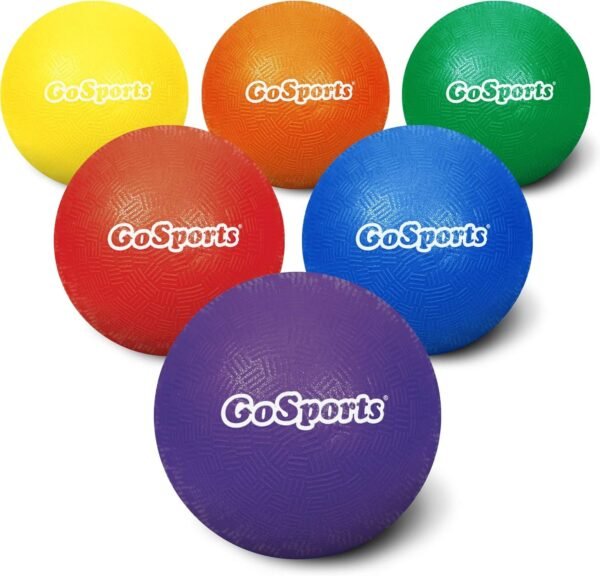 GoSports Inflatable Dodgeball - No Sting Balls - Includes Ball Pump &