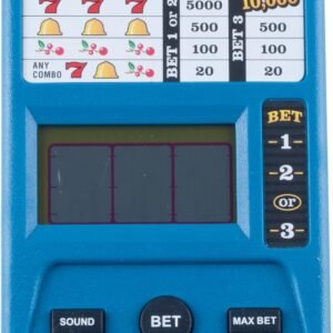 Electronic Handheld Slot Machine Game Kit Toy Fun Kids Pack