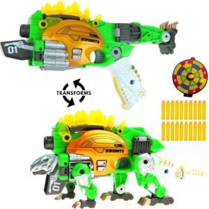Big Mos Toys Kids Gun - Soft Foam Bullet Kid Gift Dinosaur