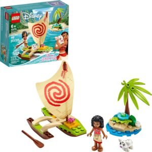 LEGO Disney Moanas Ocean Adventure 43170 Toy Building Kit, New 2020 46