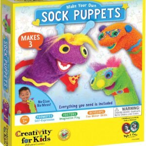 Creativity for Kids My First Sock Puppets - Hand Puppets for Kids
