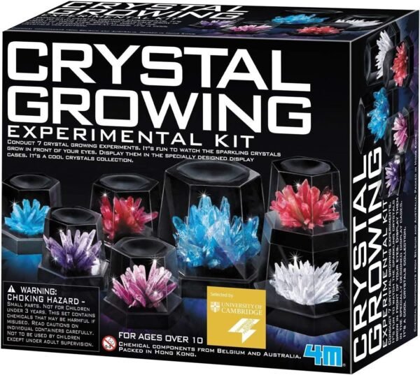 4M 5557 Crystal Growing Science Experimental Kit - Easy DIY Stem Toys