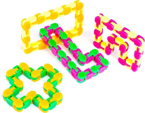 Neliblu Wacky Tracks Snap and Click Fidget Toys for Sensory Kids -