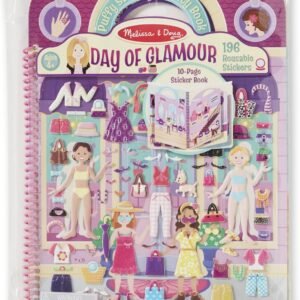 Melissa & Doug Puffy Sticker Activity Book--Day of Glamour Kit