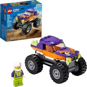 LEGO City Monster Truck 60251 Playset, LEGO Building Sets for Kids, New