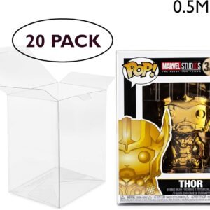 TitanShield 0.5mm Pop Protectors Sleeve Case for Funko - 4 Inch Pop