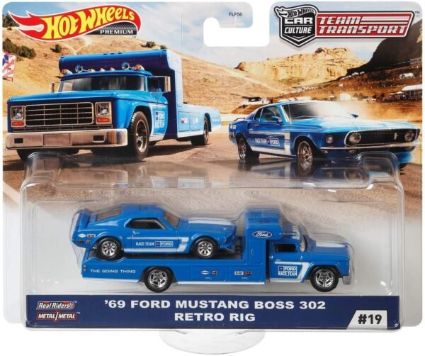 Hot Wheels Retro Rig Vehicle Kit Toy Fun Kids Pack