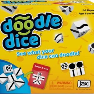 Jax Doodle Dice Kit Toy Fun Kids Pack Set Play