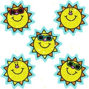 Carson Dellosa Suns Dazzle Stickers 2929 Kit Toy Fun Kids