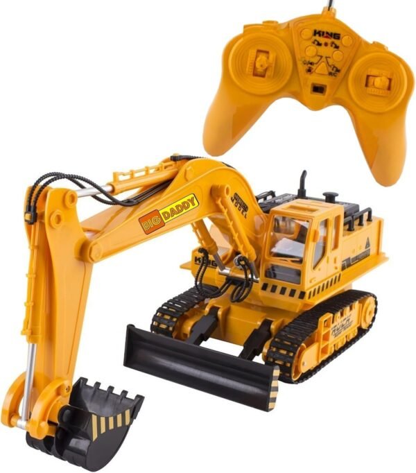 Big-Daddy Full Functional Excavator, Electric Rc Remote Control Construction Tractor Toy with
