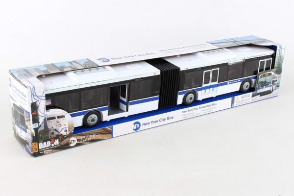 Daron RT8563 New York City MTA Metro Articulated Electric Bus 143 Scale-