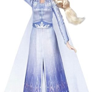 Disney Frozen Singing Elsa Fashion Doll with Music Wearing Blue Dress Inspired