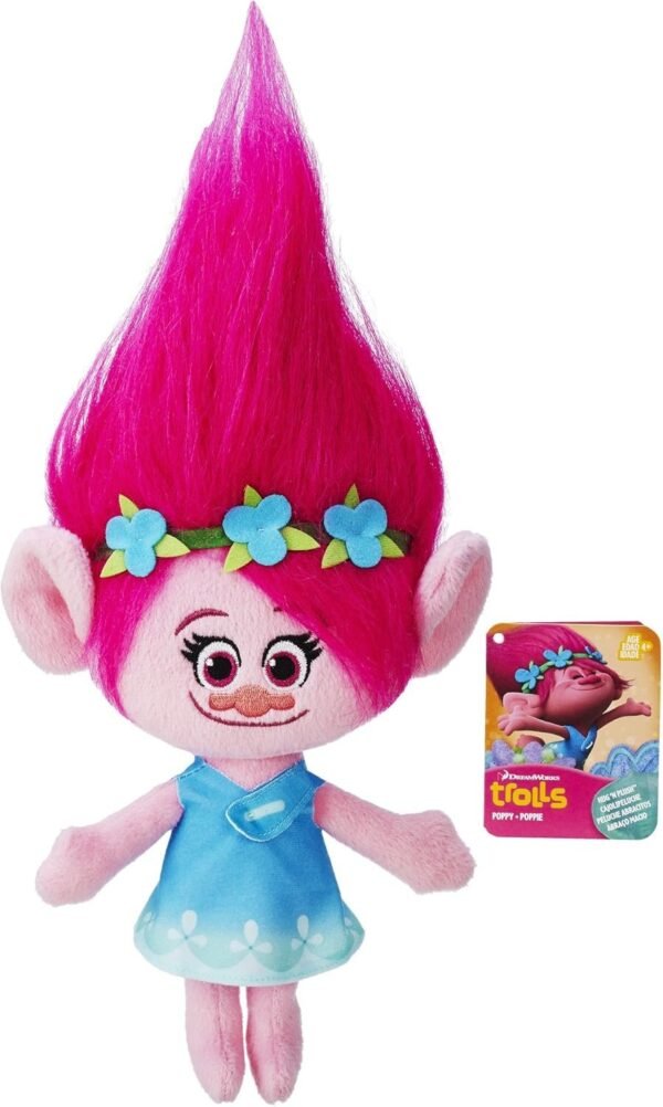 DreamWorks Trolls Poppy Hug N Plush Doll Kit Toy Fun