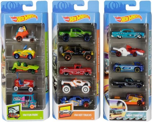 Hot Wheels Variety Cars 5-Pack 164 Scale Die-Cast Cars Collectors Amazon Exclusive