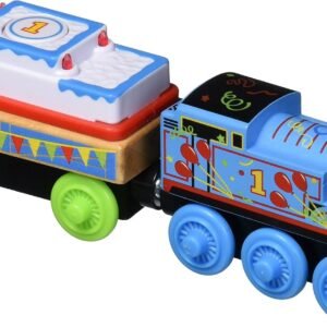 Thomas & Friends Fisher-Price Wood, Birthday Thomas Kit Toy Fun